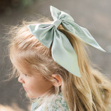 Load image into Gallery viewer, Sage Green Sailor Bow
