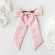 Load image into Gallery viewer, Eloise Tweed Personalized Bow
