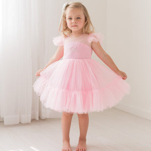 Pink Heirloom Pearl Dress