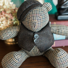 Load image into Gallery viewer, Peaky Blinders Teddy Bear #2 {One of a Kind}
