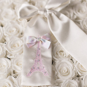 Pastel Coco Eiffel Tower Bow