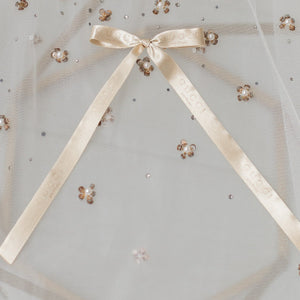 Authentic Gold Gucci Long Ribbon Bow