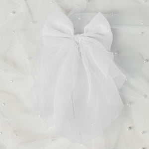 Daphné White Bow