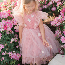 Load image into Gallery viewer, Rose Flutter Dress
