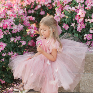 Rose Flutter Dress