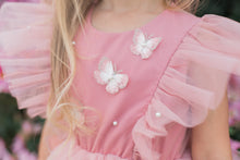 Load image into Gallery viewer, Rose Flutter Dress
