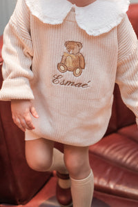 No Collar Personalized Teddy Bear Sweater