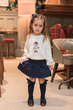 Load image into Gallery viewer, Girl Polo Bear Sweater

