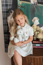 Load image into Gallery viewer, Green Striped Bear Shirt Dress {Limited}
