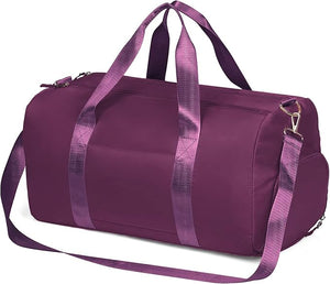 Rose Pink Pearl Duffel Bag