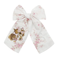 Load image into Gallery viewer, Floral Unicorn Pearl Bow
