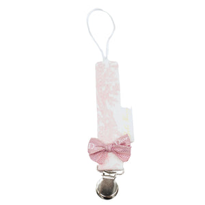 Toile Dior Pacifier Clip