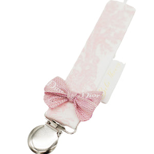 Toile Dior Pacifier Clip