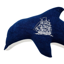 Load image into Gallery viewer, Embroidered Nautical Dolphin
