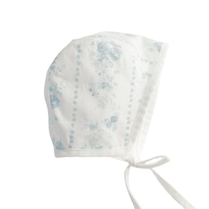 Pearl Floral Bib Bonnet Set