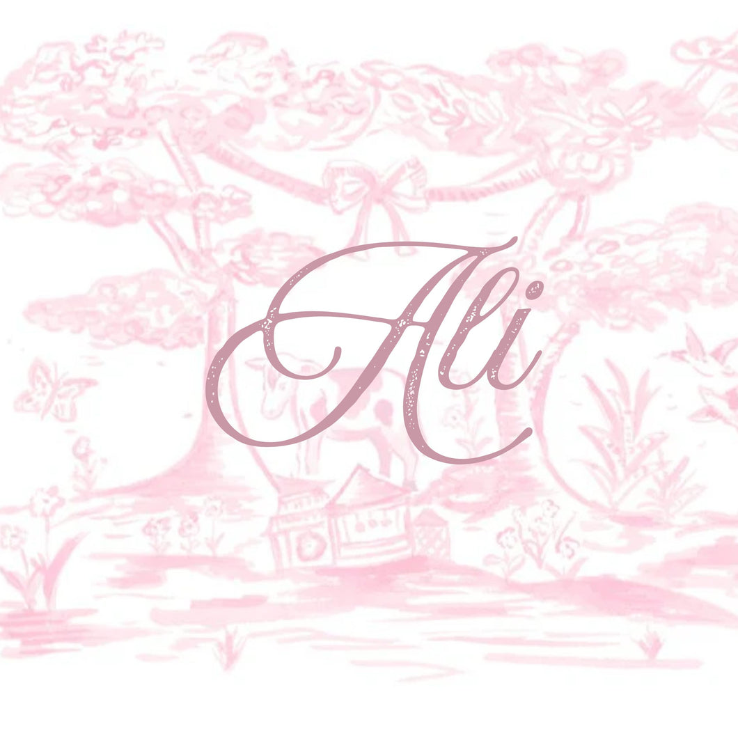 Mystery Bow Bundle: Name on Bow: Ali