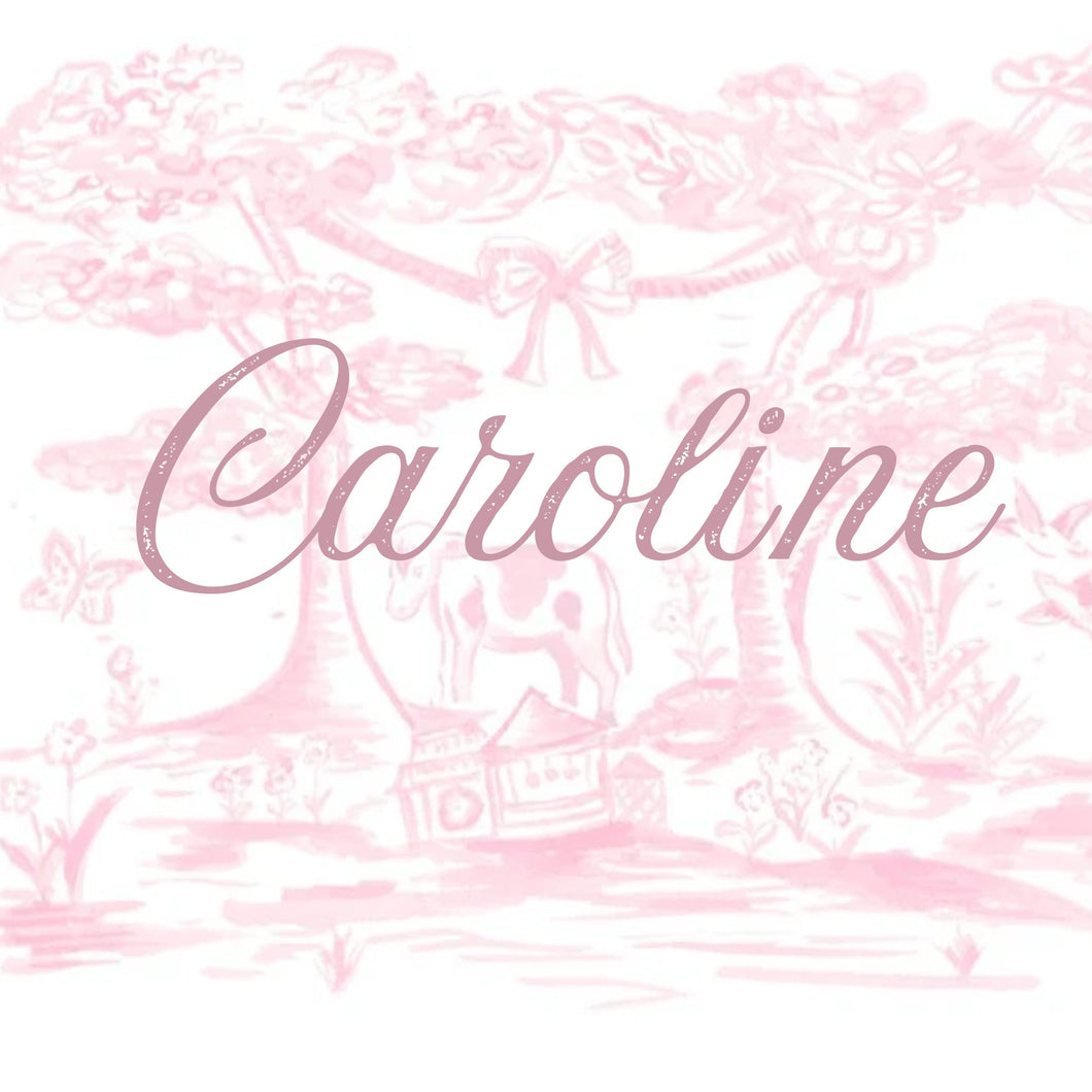 Mystery Bow Bundle: Name on Bow: Caroline