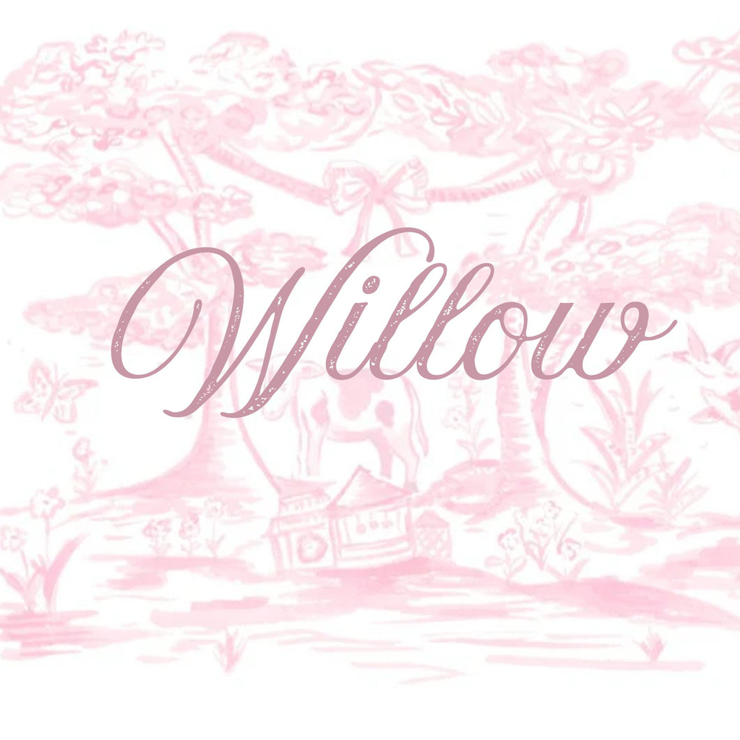 Mystery Bow Bundle: Name on Bow: Willow
