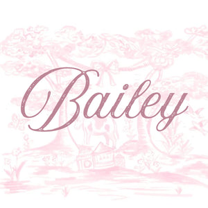 Mystery Bow Bundle: Name on Bow: Bailey