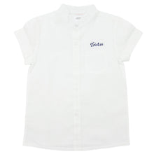 Load image into Gallery viewer, White Boy Personalized Linen Shirt
