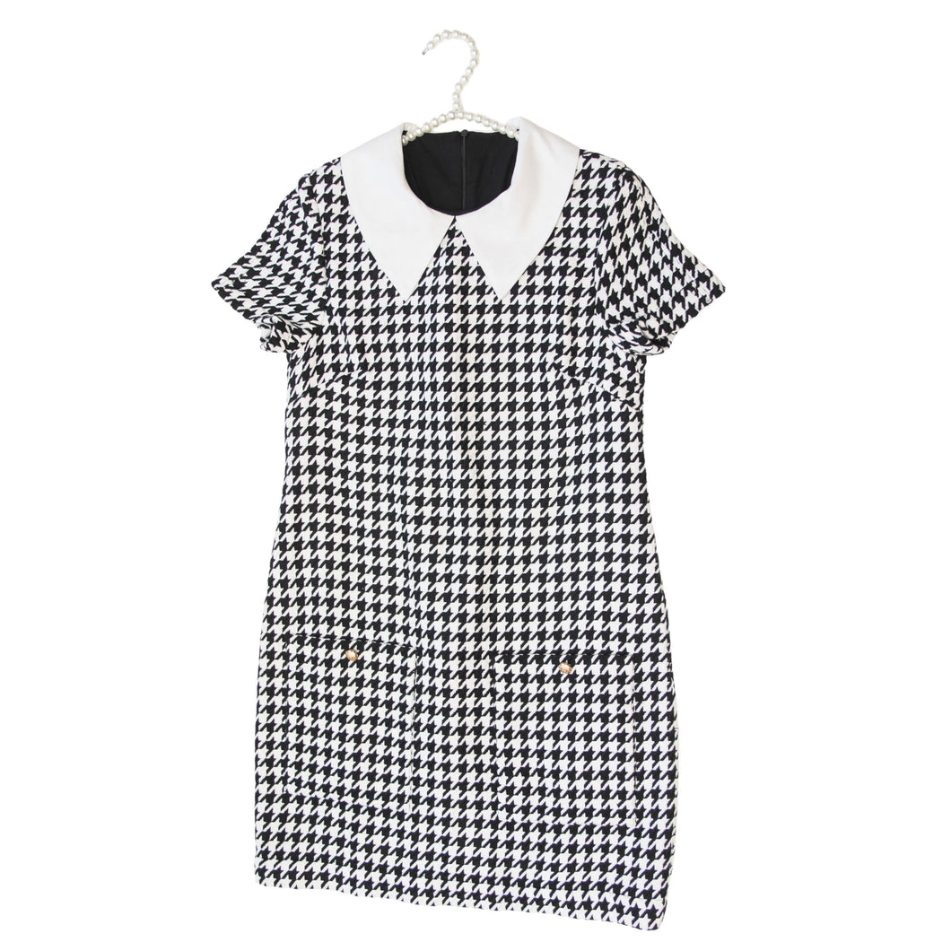 Mademoiselle Houndstooth MAMA Dress
