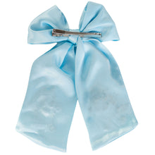 Load image into Gallery viewer, Bluey Blue Satin Bow
