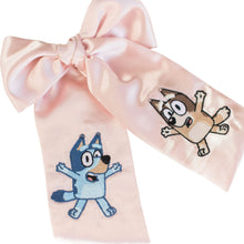 Load image into Gallery viewer, Bluey Pink Satin Bow
