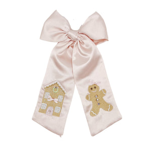 Pink Gingerbread Bow