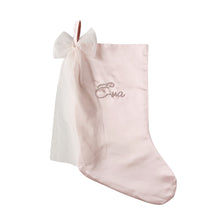 Load image into Gallery viewer, Blush Pink Pearl Stocking
