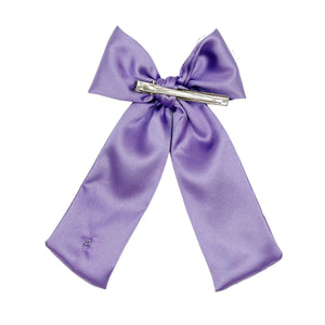 Dark Purple Pearl Butterfly Bow