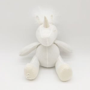 White Pearl Bespoke Unicorn Toy