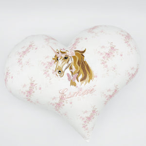 Unicorn Heart Pillow