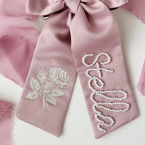 La Vie En Rose Bespoke Bow