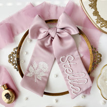 Load image into Gallery viewer, La Vie En Rose Bespoke Bow
