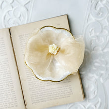 Load image into Gallery viewer, Beige Baby Organza Bow
