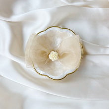 Load image into Gallery viewer, Beige Baby Organza Bow
