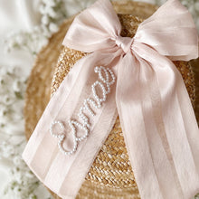 Load image into Gallery viewer, Cream Sheer Bespoke Bow
