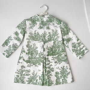 Toile De Jouy Green Jacket