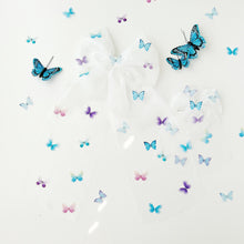 Load image into Gallery viewer, White Organza Butterfly Bows  {Mama &amp; Mini}
