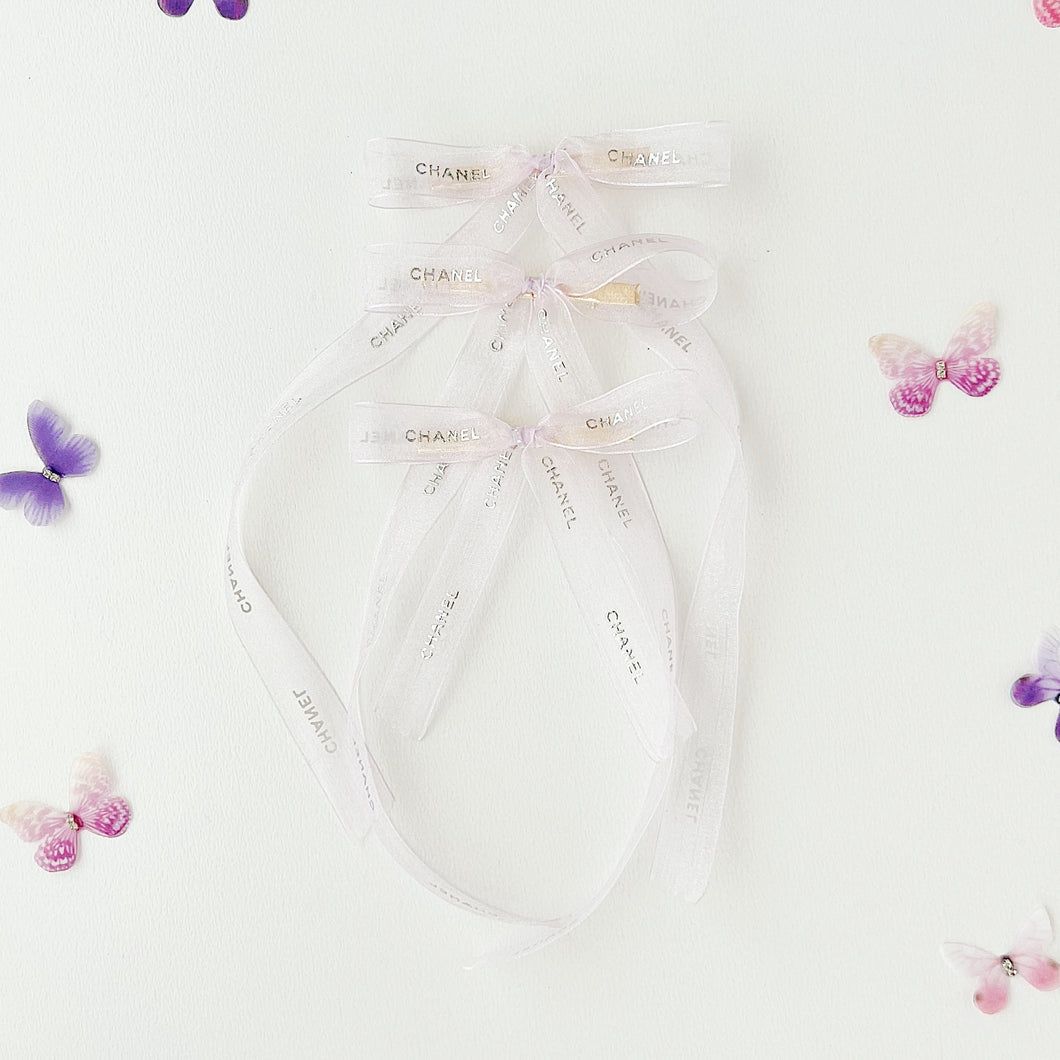 Sheer Lilac Coco Bow