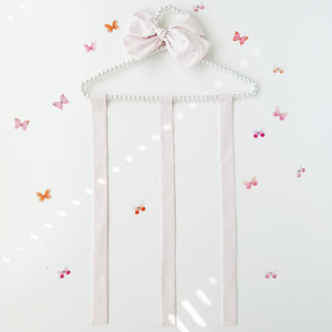 Personalized Pearl Bow Holder