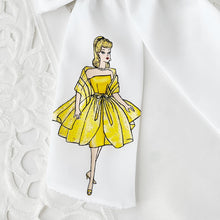 Load image into Gallery viewer, Barbie in Yellow {Hand Painted By Marharyta B.}
