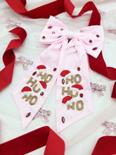 Load image into Gallery viewer, HO HO HO Beaded Bow {Limited Few}
