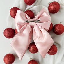 Load image into Gallery viewer, Pink Puffy Beaded Bow
