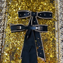 Load image into Gallery viewer, Black Crystal Barrette {RTS}
