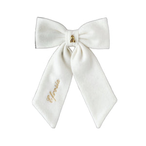 "The Golden Teddy" Personalized Sailor Bow