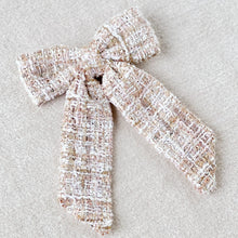Load image into Gallery viewer, Mirabelle Tweed Bow
