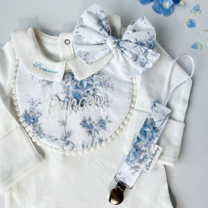 Toile Floral Baby Gift Set