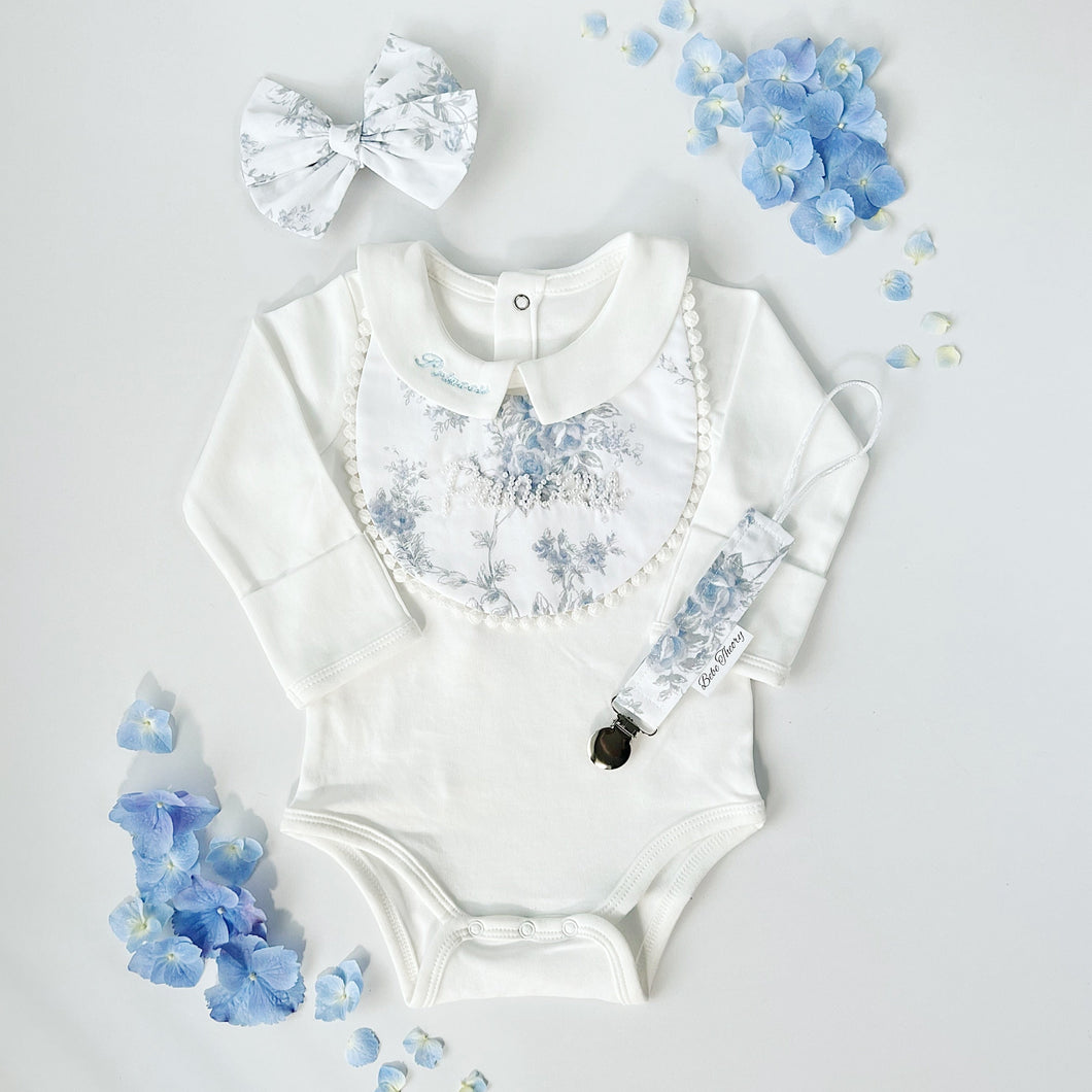 Toile Floral Baby Gift Set