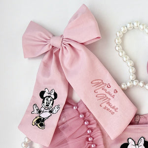 Minnie Mouse Signature  Bow